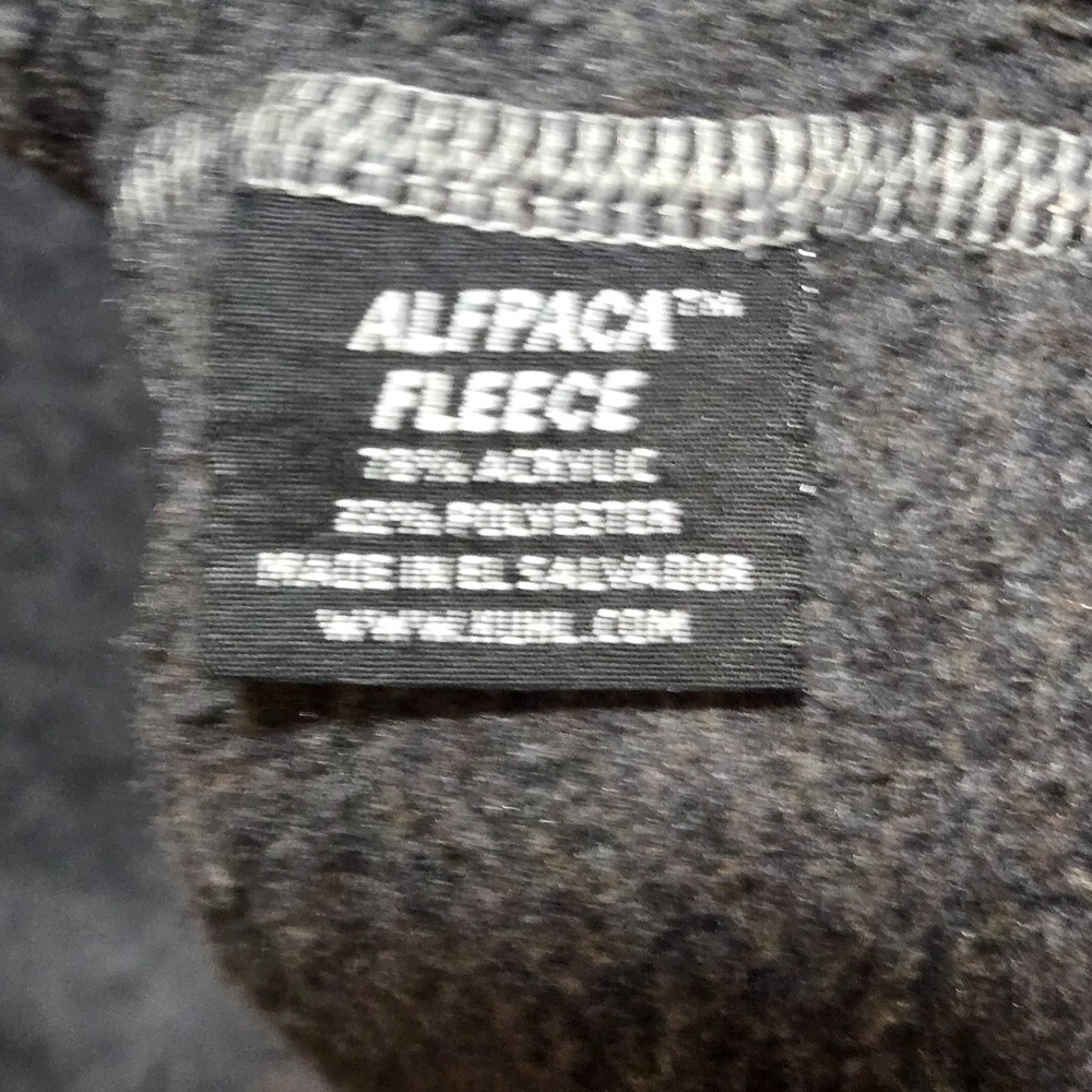 Kuhl Alpaca Fleece Full Zip Grey Gorpcore Vest Size Large Outdoor Hiking - Picture 4 of 9